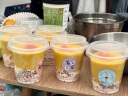 美丽雅 奶茶杯一次性饮料杯带盖360ml*20套 加厚咖啡杯塑料杯果汁冷饮杯 实拍图