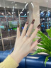 七度珠宝18K金白IGI培育钻石戒指六爪1克拉钻石女戒结婚求婚520礼物送老婆 50分培育钻石(F/VS/3EX/N) 圈口备注或联系客服 实拍图