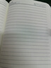 法拉蒙 a5硬壳皮面笔记本本子带笔插位学生考研日记本商务办公会议记录记事本可定制 黑色【搭扣款】 实拍图