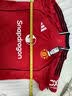 阿迪达斯（adidas）男 足球系列 MUFC H JSY 短袖 JI7428 红色  2XL  实拍图