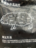 滇荟 黑猪排骨净重2斤生鲜冷冻免切排骨猪肋骨红烧排骨散养黑猪 实拍图