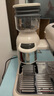 客浦CP290咖啡机意式浓缩全半自动家用小型蒸汽打奶泡办公室带研磨一体机20Bar冷热双萃 米白色（普通版） 米白色 实拍图