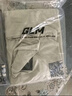 GLM华夫格短袖男款夏季宽松大码重磅白色五分袖简约百搭圆领男士t恤 实拍图
