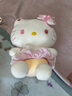 Hello Kitty三丽鸥毛绒玩具玩偶布娃娃抱枕送女友生日礼物生 凯蒂猫公仔38cm 实拍图