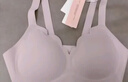 ubras虞书欣同款钻石纱夹心软支撑花瓣杯文胸内衣女胸罩 背勾-淡雅粉 L 实拍图