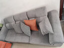 佰芙美沙发客厅2025新款现代简约小户型三人位直排家用奶油风客厅沙发 雪尼尔棉麻-乳胶版 三人位2.1米 实拍图