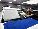 瑞盾（RUIDUN）汽车贴膜 车膜 汽车膜隔热防爆防晒太阳膜前挡风玻璃膜黑色隐私膜 RD90高清前挡+RD90中黑侧后 全车膜都有 实拍图