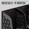 达将文件柜铁皮柜储物柜抽屉柜钢制办公柜资料柜玻璃柜档案柜凭证柜 二斗器文件柜 0.6mm 实拍图