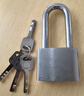 玥玛304不锈钢挂锁防盗大门锁防水防锈仓库车厢锁头户外阳台窗锁BX50L 实拍图