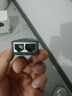 山泽（SAMZHE）网线分线器 一分二同时上网转接头对接头 RJ45双网口延长器直通头三通头 IPTV宽带接口分接器 两个 实拍图