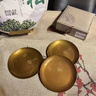 WCZ德国纯手工黄铜茶杯垫托套装家用壶承托盘隔热垫功夫茶具 圆型-荷蜓黄铜微雕杯垫-6片 晒单实拍图