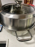 美厨（maxcook）蒸锅汤锅火锅 304不锈钢30cm单层汤蒸锅 加厚复底汤蒸锅 MCZ561 实拍图