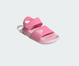 阿迪达斯（adidas）儿童凉鞋夏季男女大小童沙滩鞋  IH3634粉/白  实拍图