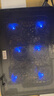 酷睿冰尊（ICE COOREL）A9 黑色笔记本散热器（电脑桌支架/笔记本散热架/散热垫/可调速/17英寸以下） 实拍图