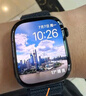 Apple/苹果 Watch Series 10 智能手表GPS款42毫米亮黑色铝金属表壳浓墨色回环式运动表带MX1Q3CH/B 实拍图