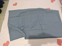 京东京造悦柔枕套 A类一等品 120g加厚耐用枕头套 48x74cm 一对装 科技灰 实拍图
