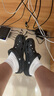 卡骆驰crocs洞洞鞋贝雅男鞋女鞋轻便耐磨一脚蹬拖鞋休闲鞋|10126 黑色-001 39 (240mm) 实拍图