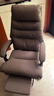 顾全老板椅可躺电脑椅办公椅午休真皮家用人体工学大班椅C533咖皮 实拍图