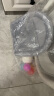 iuu婴儿洗澡盆 可折叠宝宝浴盆大号 洗澡神器躺托浴架新生儿童用品 【北欧灰】+浴网 实拍图