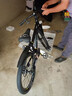 Jeep 吉普「星钻」儿童自行车中小学生山地车男女变速双碟刹减震单车 星钻单速-炫酷黑 22寸 适合身高130-165cm 实拍图