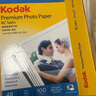 KODAK柯达 4R/6英寸 270g绒面RC防水相纸/喷墨打印照片纸 100张装 5740-159 实拍图