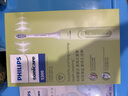 飞利浦（PHILIPS）【肖战推荐】电动牙刷钻石3系 生日礼物 成人情侣款送男生/女友 微泡水流 HX5161/05抹茶绿 实拍图