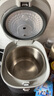 美的（Midea）电饭煲0涂层电饭锅5L大容量316L不锈钢内胆4-5人无涂层家用多功能微压电饭煲MB-RE576S 实拍图