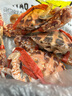 潮海堂南海红花蟹海捕鲜活冷冻梭子蟹大螃蟹花蟹生鲜蟹类海鲜水产 红花蟹大款 1500g 简装 150-250g/只 实拍图