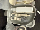 小白熊SnowBear宝宝婴儿家用便携奶瓶刷套装六合一套装腊肠快跑木浆棉-8819 实拍图