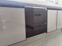 美的（Midea）暖阳消毒柜嵌入式家用 光波2.0 110L双层大容量餐具碗柜碗筷婴儿奶瓶 【国家补贴】90Q15S Pro 实拍图