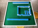 梦多福 麻将桌 折叠手动麻将机餐桌两用棋牌桌家用便携式简易手搓宿舍 加大尺寸90*90cm 【加厚灰圆腿】 升级款 实拍图