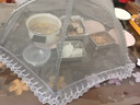 京惠思创刺绣菜罩家用剩饭菜食物防苍蝇遮尘防虫圆形80*80 实拍图