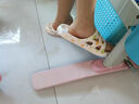 洁丽雅买一送一漏水拖鞋女士夏季情侣室内居家用洗澡速干防滑浴室拖鞋男 彩色波点+黑色 37-38 女+42-43男 实拍图