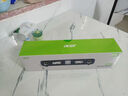 宏碁（acer）电脑音响桌面蓝牙音箱家用台式机笔记本手机通用超重低音炮长条多媒体高颜值扬声器USB适用 钢琴白有线【无损音质丨3D音效】 实拍图