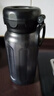 米家运动水杯 塑料杯大容量夏季男运动健身便携茶水分离杯经典黑1L 实拍图