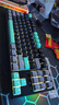 RK ROYAL KLUDGE R87机械键盘电竞游戏专用电脑办公有线客制化87键青轴茶轴银轴全键热插拔白色 彼岸-白光-有线单模 K银轴(48gf线性) 实拍图