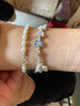 老凤祥蝴蝶银手镯女款纯银镯子繁花半镯手链情人节生日礼物送女朋友老婆 【今/次日达】繁花蝶舞半镯 实拍图