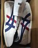 Onitsuka Tiger鬼塚虎男鞋 慢跑鞋透气轻便男女款运动休闲鞋RUNSPARK 白色/藏青色(1183B480-107) 40 实拍图