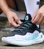 安德玛（UNDERARMOUR）库里CURRY 11男女情侣运动篮球鞋3027416 蓝黄色100 3026615-100 42 实拍图
