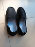 红青百年老北京布鞋男冬季加绒加厚棉鞋中老年爸爸鞋一脚蹬防滑软底工作鞋 橡胶黑底【建议买大一码】 41 实拍图