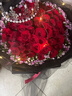 幽客玉品鲜花速递红玫瑰花束表白送女友老婆生日礼物全国同城配送 52朵红玫瑰花束—我爱你 实拍图