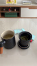 京东京造茶杯便携式黑陶茶泡茶壶茶杯功夫茶具办公杯随身茶壶容量400ml 实拍图