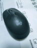 罗技（Logitech）M190 无线鼠标 笔记本电脑商务办公家用全尺寸光电鼠标 适用中大手型 碳黑色 实拍图