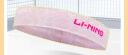 李宁（LI-NING）儿童运动发带男女头带吸汗止汗导汗带篮球羽毛球跑步头巾束发头箍 实拍图