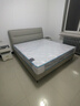 顾家家居（KUKA）布艺床主卧大床双人床1.8米x2米9052月纱白+轻氧垫+床头柜*1 实拍图