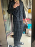 猫人睡衣男士100%纯棉长袖四季新款日系大码男款可外穿潮流家居服套装 新升级主图款【100%纯棉】 L 【建议100-130斤】 实拍图