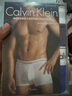 Calvin Klein内衣【摩登引力带】男士两条装ck本命年提花棉质平角内裤男NB1086 LZZ-宝石蓝/紫灰 2条 M 实拍图