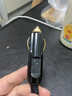 GUEIN汽车点烟器转换插头纯铜车载转接头点烟器延长电源线12v24v通用 【30厘米】配保险管热缩管 实拍图