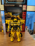 变形金刚（TRANSFORMERS）儿童男孩玩具车模型手办周边模玩经典电影SS100加强级大黄蜂F7237 实拍图