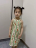 班喜迪女童夏装连衣裙2026新款洋气儿童吊带沙滩公主裙宝宝小童裙子夏季 绿色 110 cm 实拍图